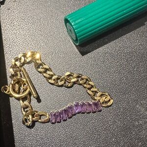 Purple Bling Bracelet